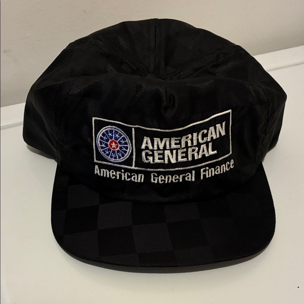 Vintage Black American General Finance Cap
